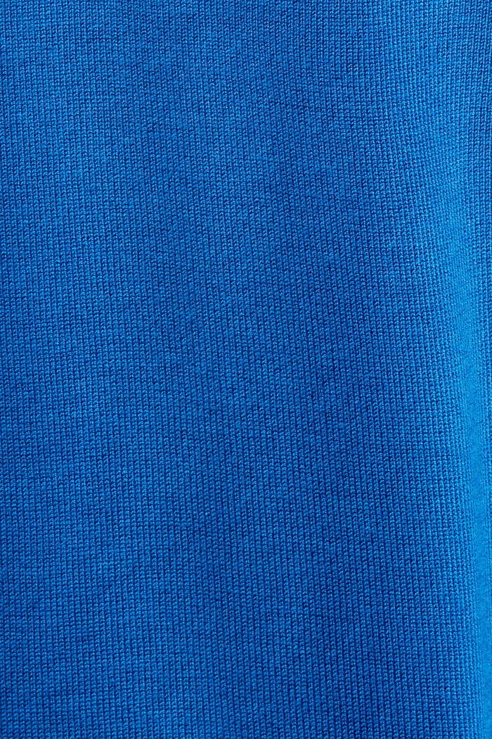 Langärmeliger Rollkragenpullover, BRIGHT BLUE, detail image number 5