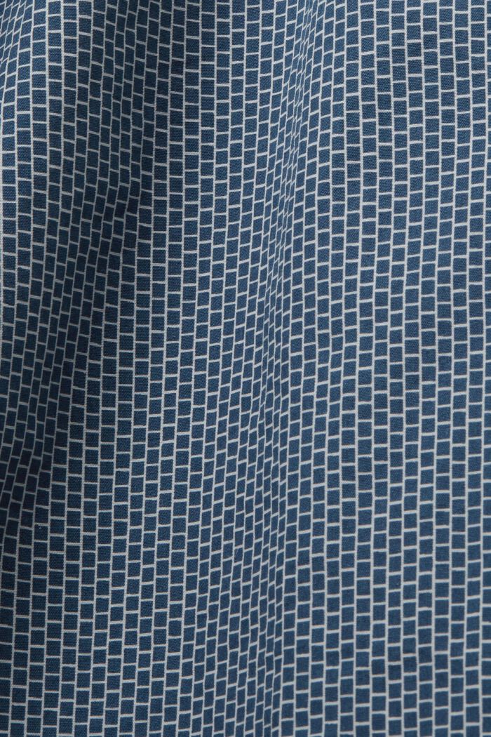 Hemd aus Baumwoll-Popeline, GREY BLUE, detail image number 4