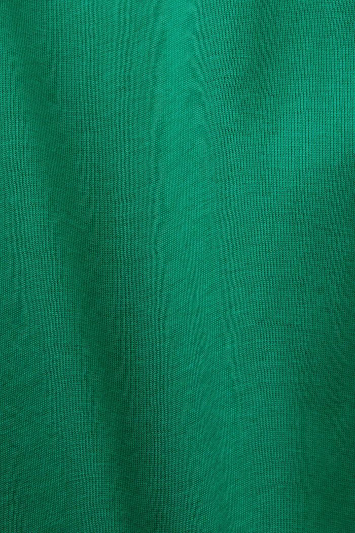 Bedrucktes Jersey-T-Shirt, 100 % Baumwolle, DARK GREEN, detail image number 5