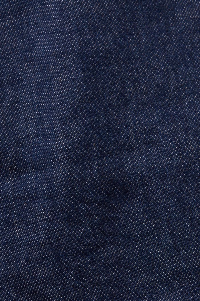 Schmale Selvedge-Jeans mit mittelhohem Bund, BLUE RINSE, detail image number 6