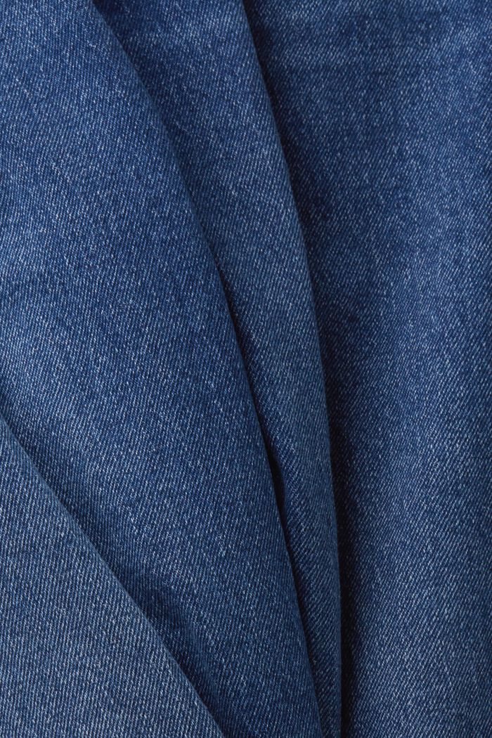 High-Rise-Jeans im Dad Fit, BLUE MEDIUM WASHED, detail image number 5