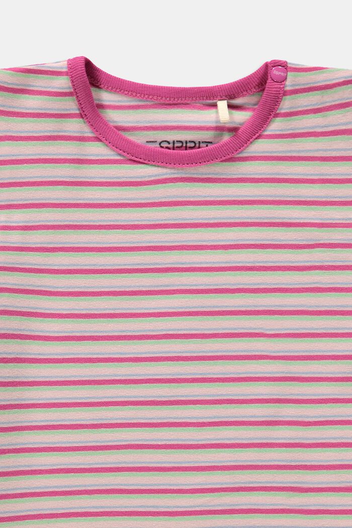 T-Shirt mit Multicolor-Streifen, LIGHT PINK, detail image number 2