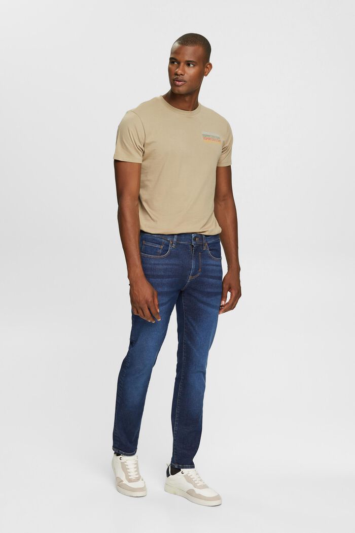 Slim Jeans, BLUE DARK WASHED, detail image number 2