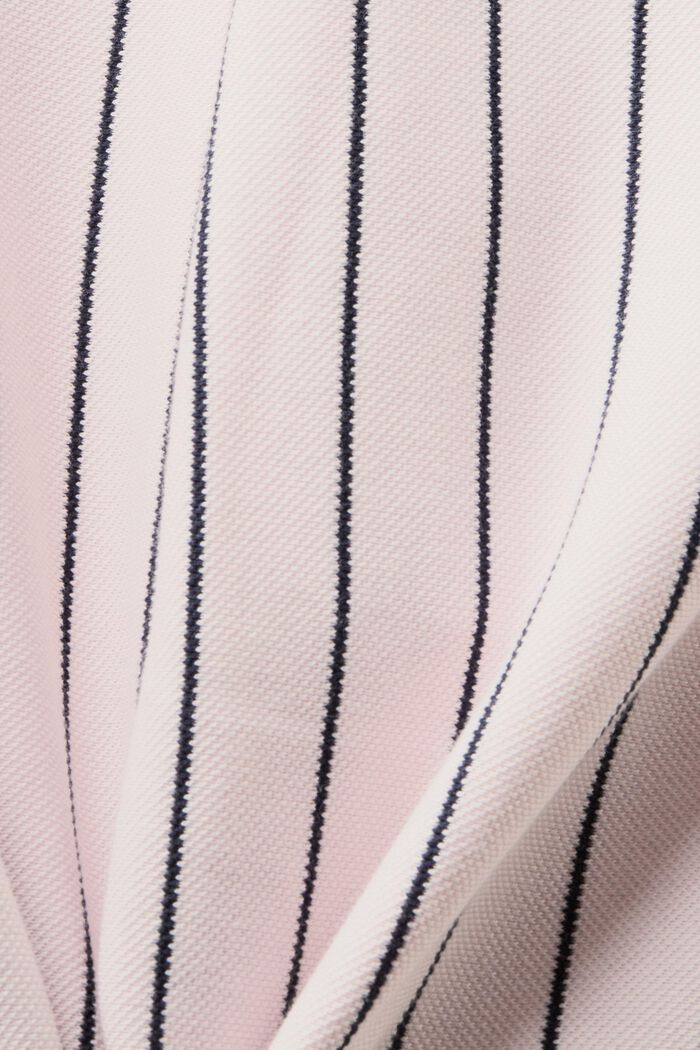 Nadelstreifen-Anzughose aus Baumwoll-Piqué, LIGHT PINK, detail image number 6