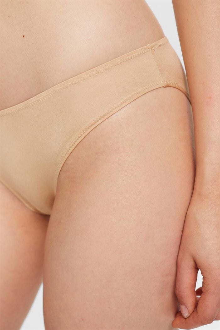 Hipster-Slip aus Mikrofaser, DUSTY NUDE, detail image number 2