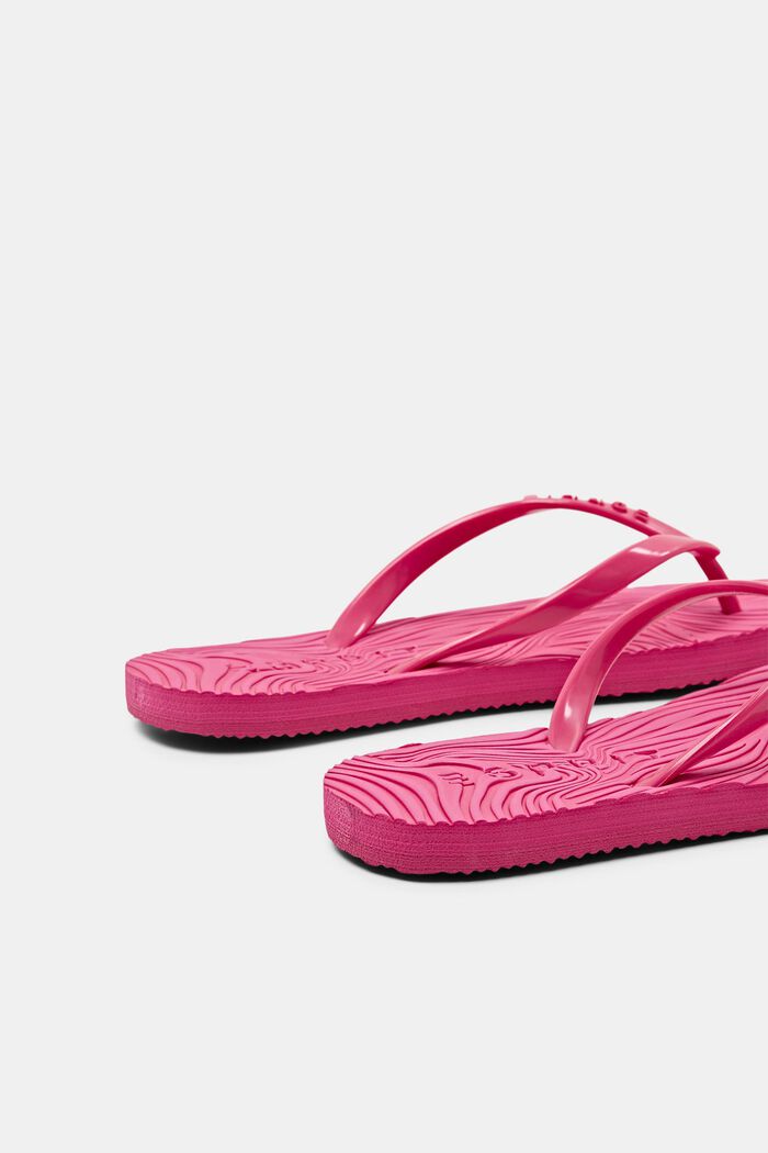 Traditionelle Slip Slops, PINK FUCHSIA, detail image number 4