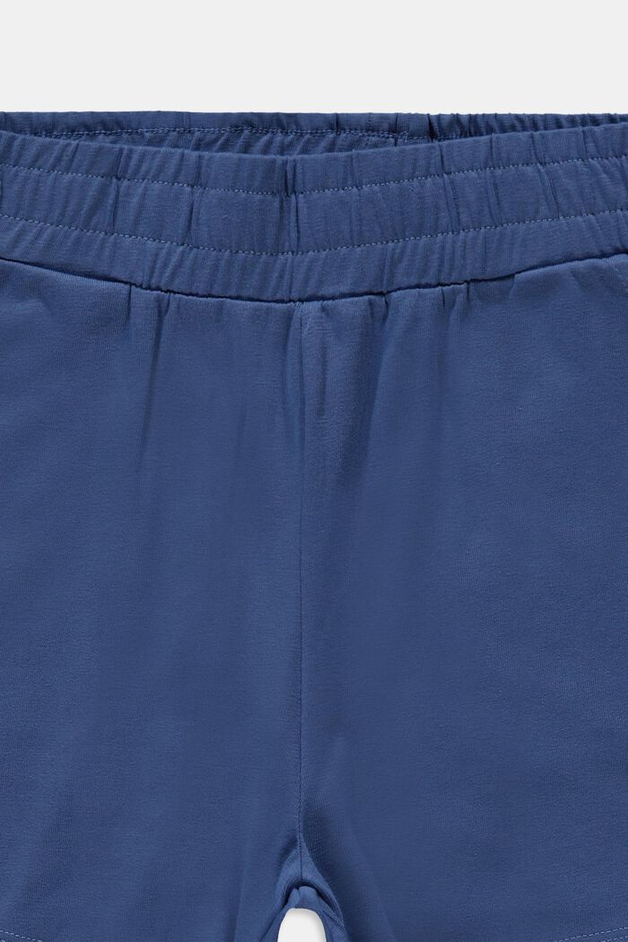 Shorts aus Jersey, BLUE, detail image number 2