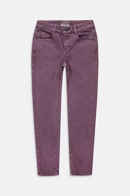 Skinny Jeans, BORDEAUX RED, overview
