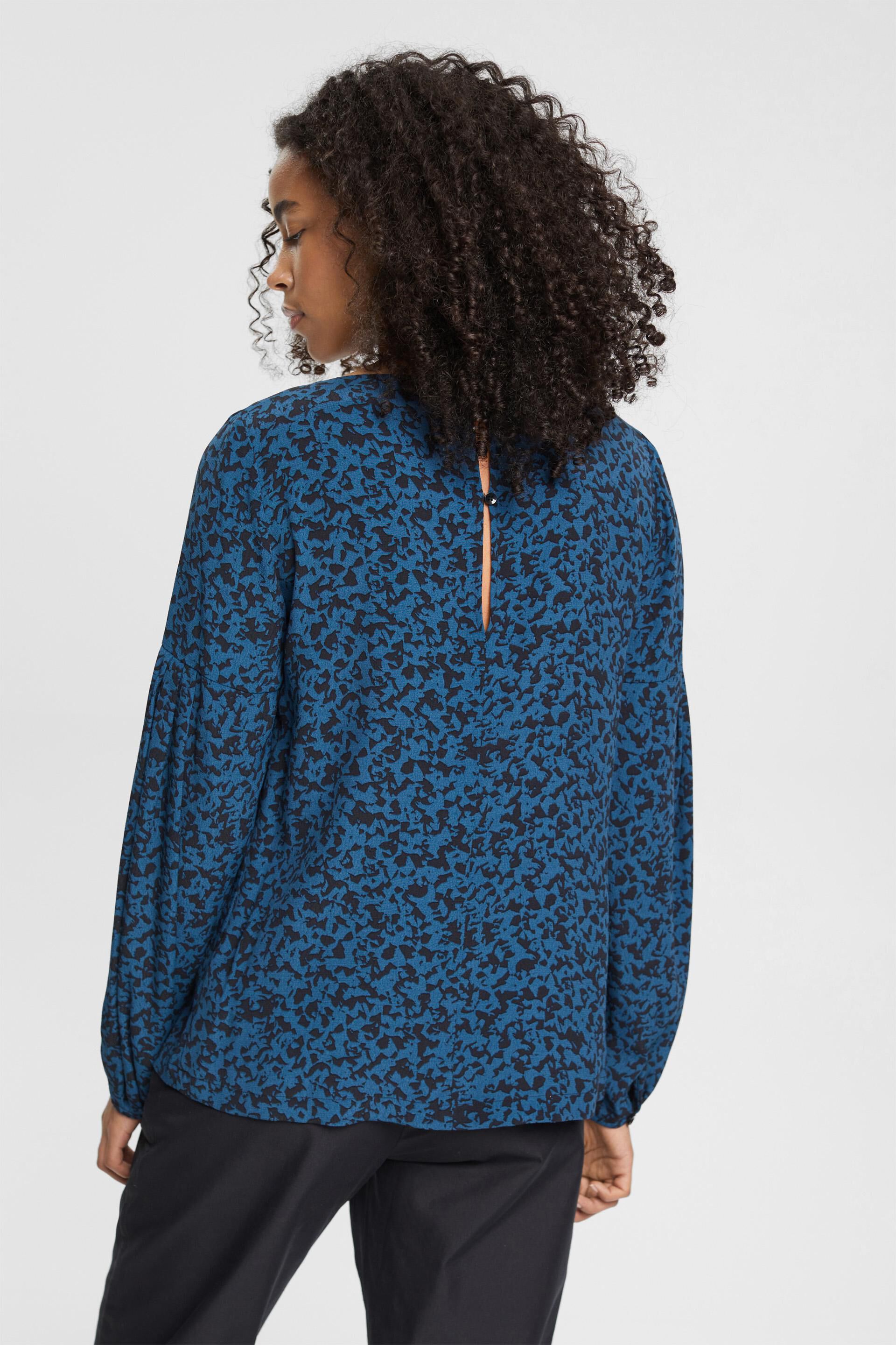 ESPRIT - Gemusterte Bluse aus Viskose in unserem Online Shop