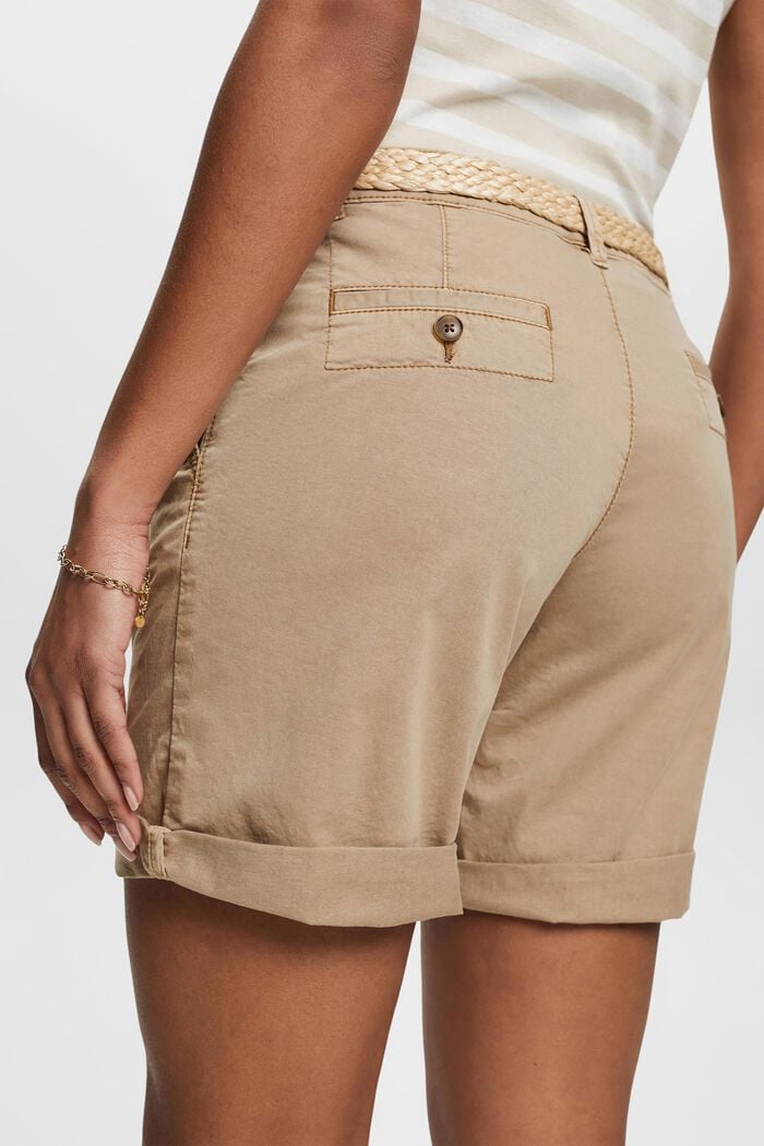 Chino-Shorts, TAUPE, detail image number 4
