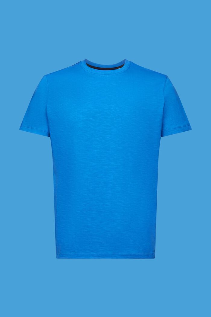 T-Shirt aus Baumwolljersey, BRIGHT BLUE, detail image number 6