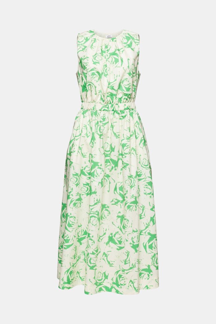 A-Linien-Kleid mit Print, CITRUS GREEN, detail image number 6