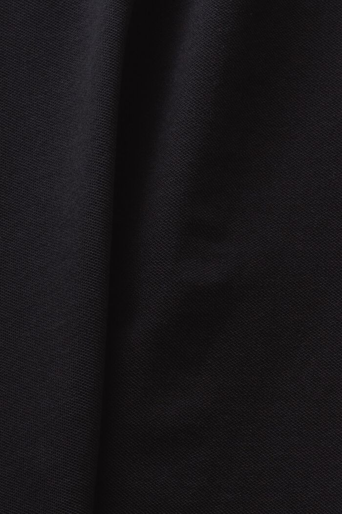 Piqué-Poloshirt, BLACK, detail image number 5