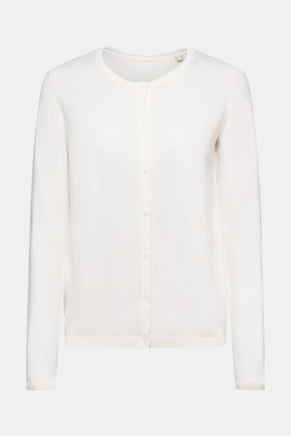 Cardigan, OFF WHITE, overview