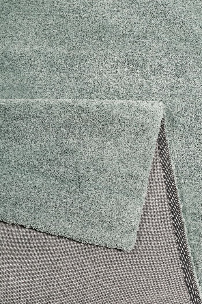Hochflor-Teppich in vielen Trendfarben, RESEDA GREEN, detail image number 2