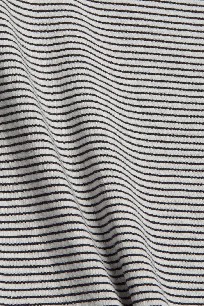 Jerseykleid mit Schulterpolstern, OFF WHITE, detail image number 4