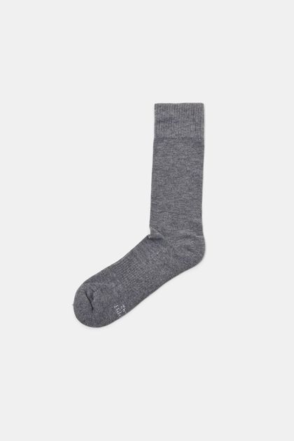 Socken mit funktionalen Eigenschaften, GREY MELANGE, overview