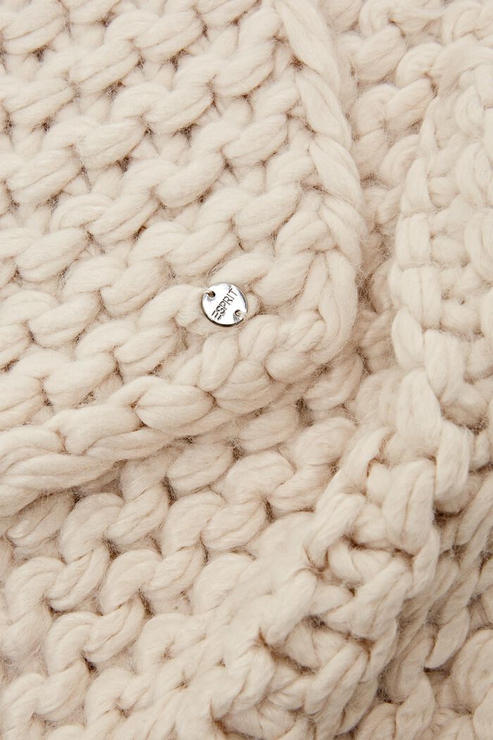 Schal aus Chunky Knit, OFF WHITE, detail image number 1
