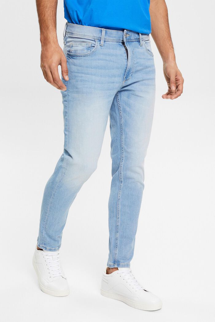 Jeans aus Baumwolle, BLUE BLEACHED, detail image number 0