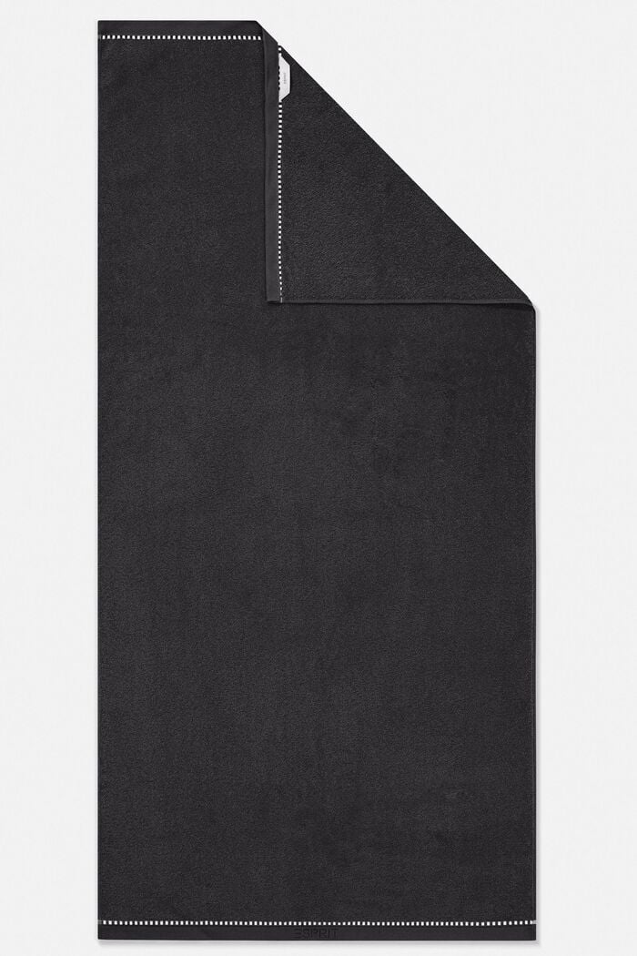 Mit TENCEL™: Handtuch-Serie aus Frottee, BLACK, detail image number 3