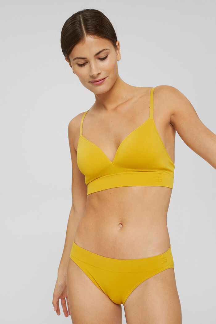 Recycelt: Hipster Slip mit Soft-Komfort, LIME YELLOW, detail image number 0