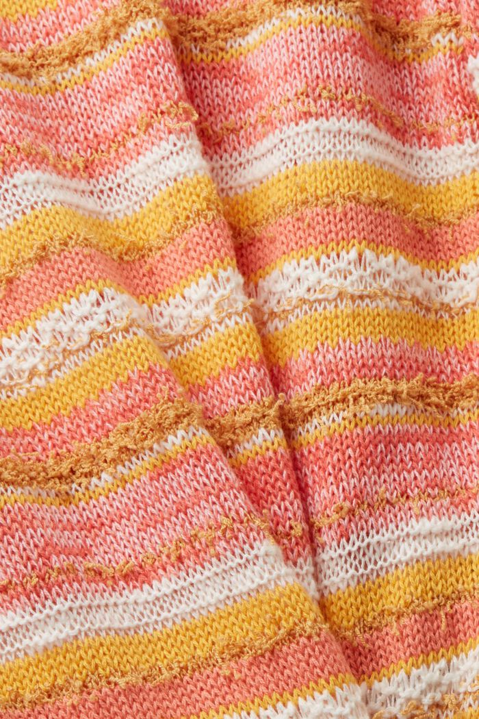 Pullover aus Materialmix, ORANGE RED, detail image number 5
