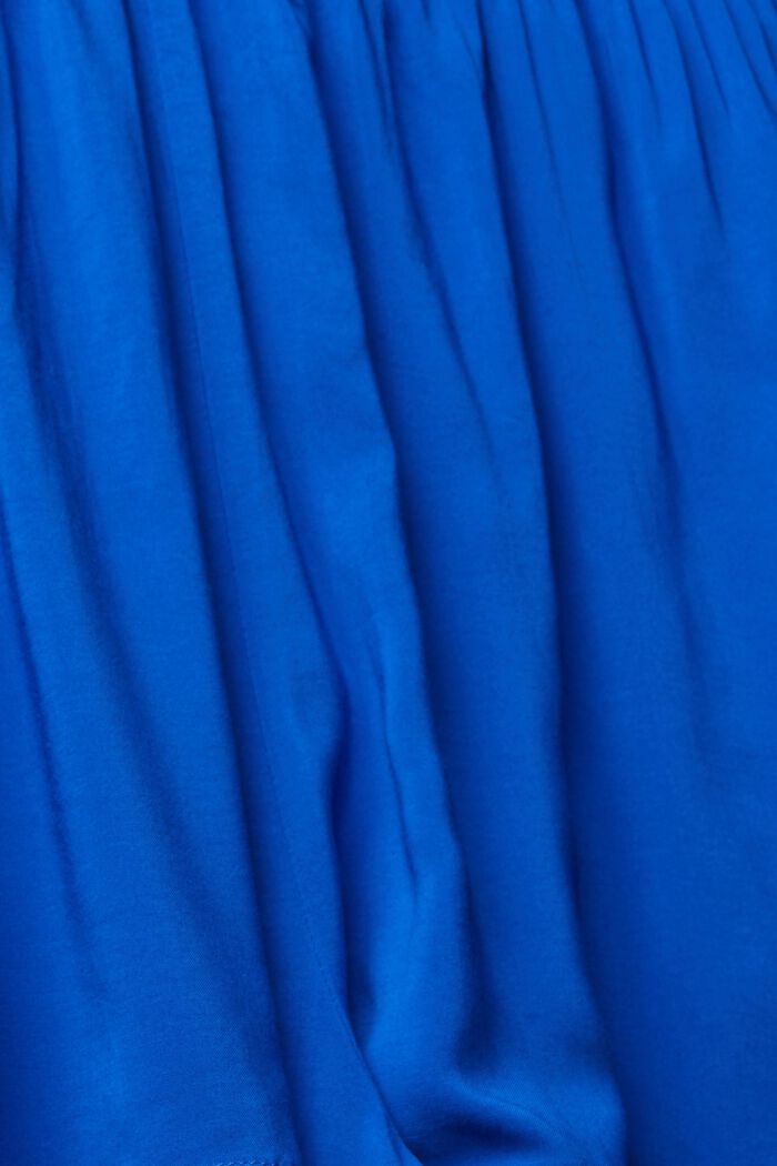 Shorts mit Tasseln, LENZING™ ECOVERO™, BRIGHT BLUE, detail image number 6