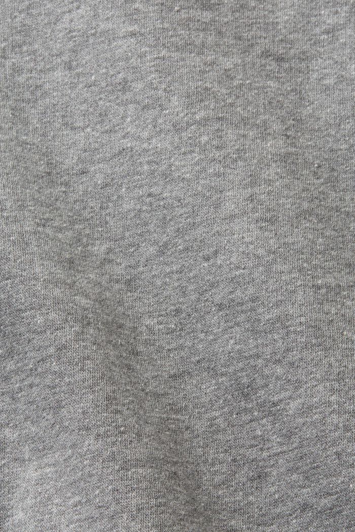 Ärmelloses Sweatshirt, MEDIUM GREY, detail image number 5
