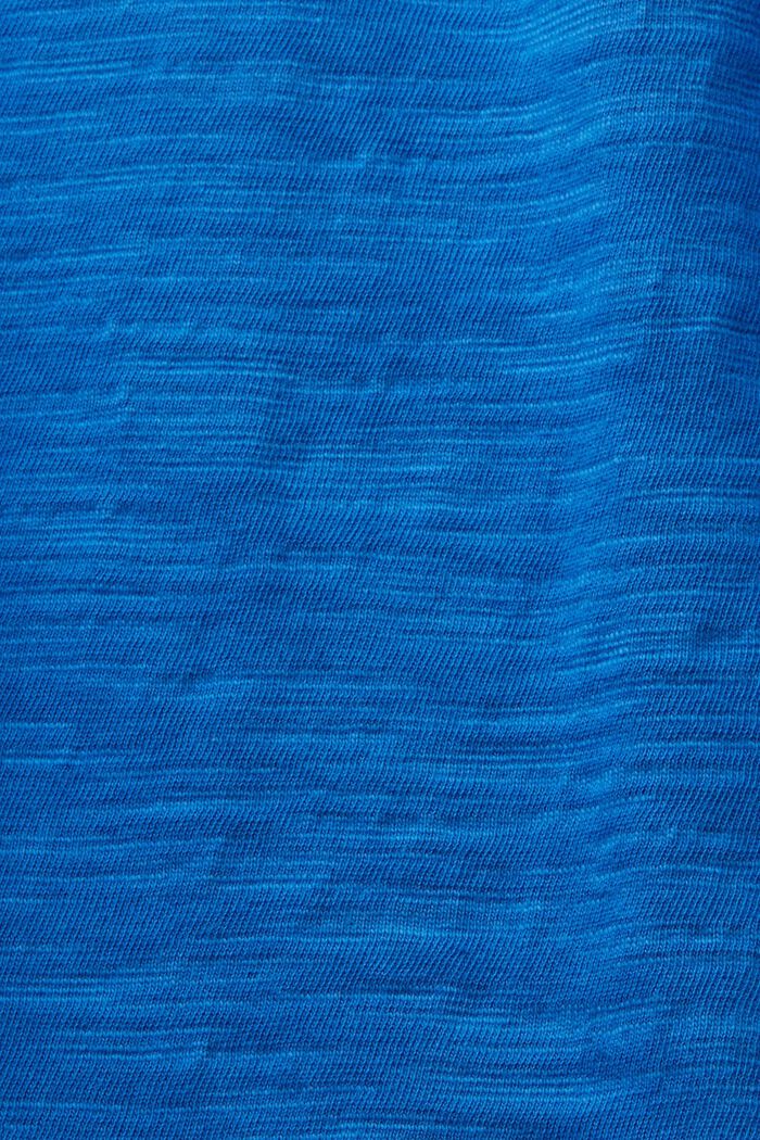 Jerseytop mit Biesen und Rüschen, BRIGHT BLUE, detail image number 5