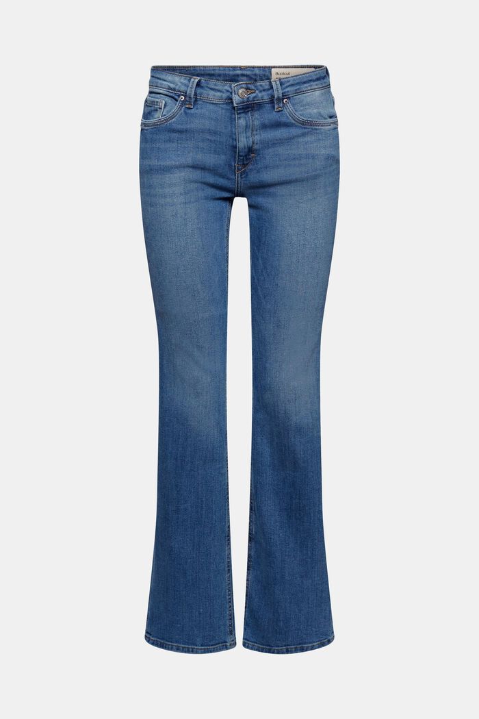 Superstretch-Jeans mit Organic Cotton, BLUE MEDIUM WASHED, detail image number 6
