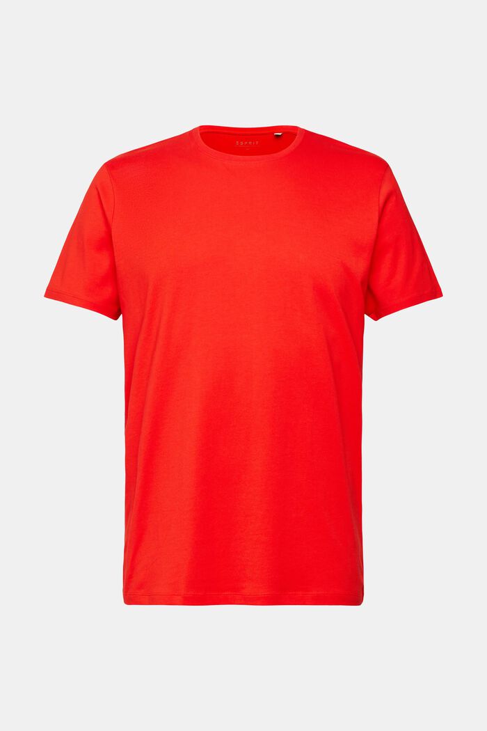 Jersey T-Shirt, 100% Baumwolle, RED, detail image number 2