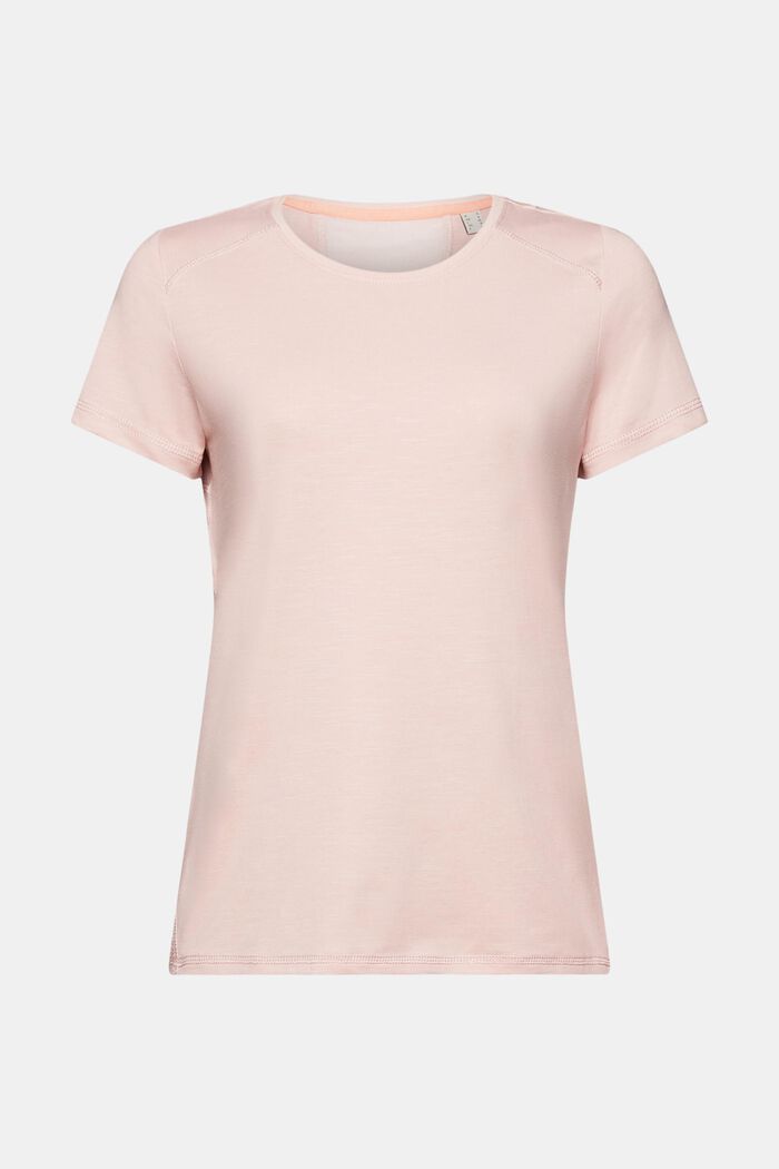 ESPRIT - Recycelt: Active T-Shirt mit Mesh-Einsätzen in unserem Online Shop | T-Shirts