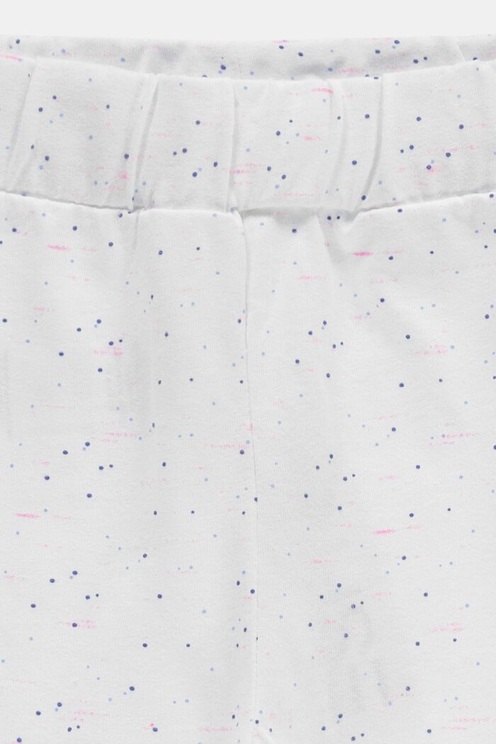 Jersey-Shorts aus Organic Cotton, WHITE, detail image number 2