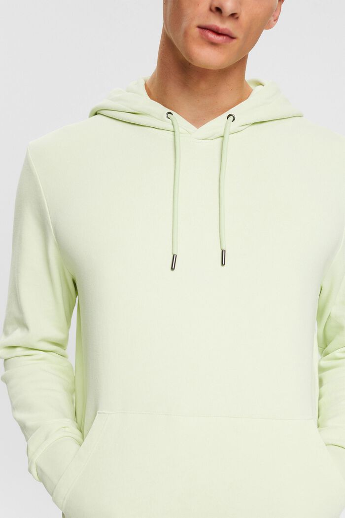 Recycelt: Sweatshirt mit Kapuze, LIGHT GREEN, detail image number 2