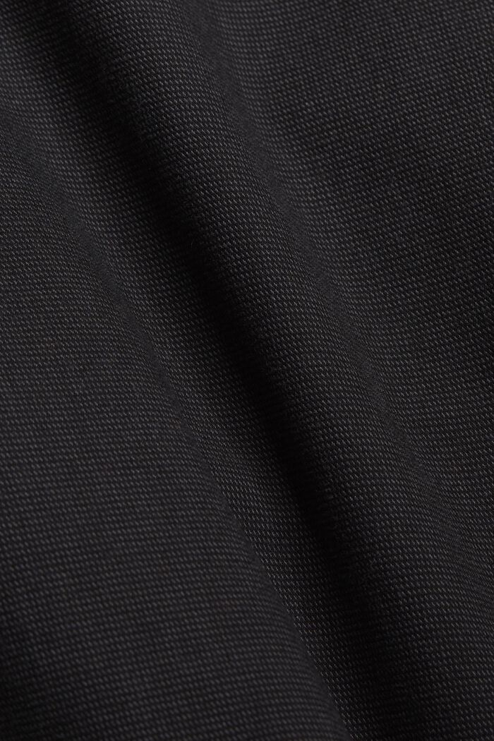 2-Tone Anzughose aus Baumwoll-Mix, ANTHRACITE, detail image number 4