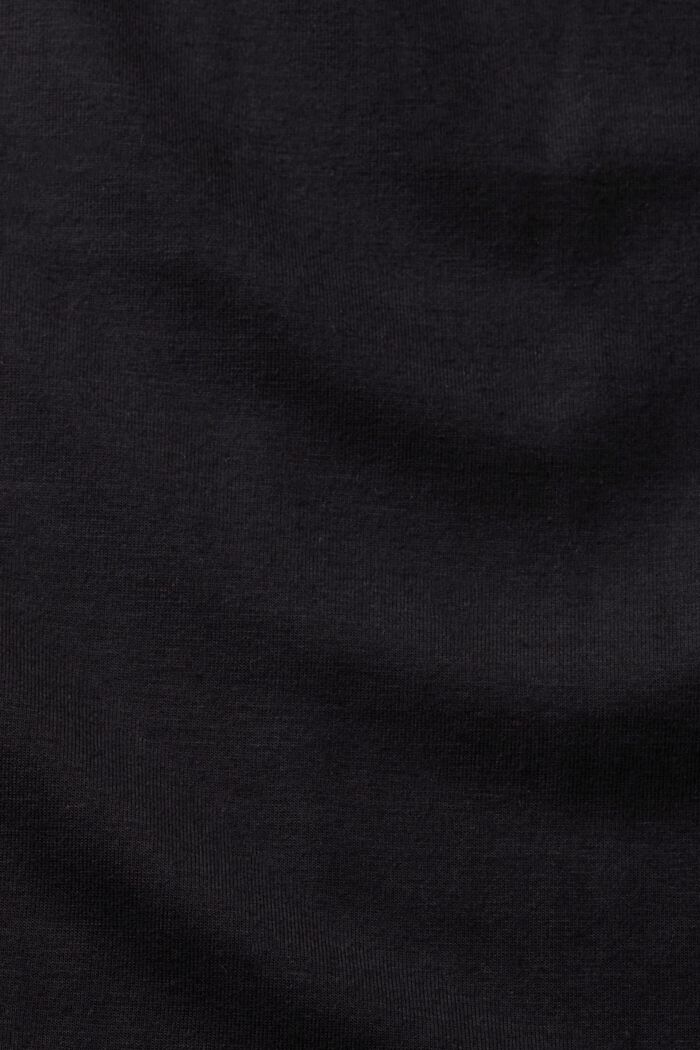 Relaxed Fit Longsleeve, BLACK, detail image number 5