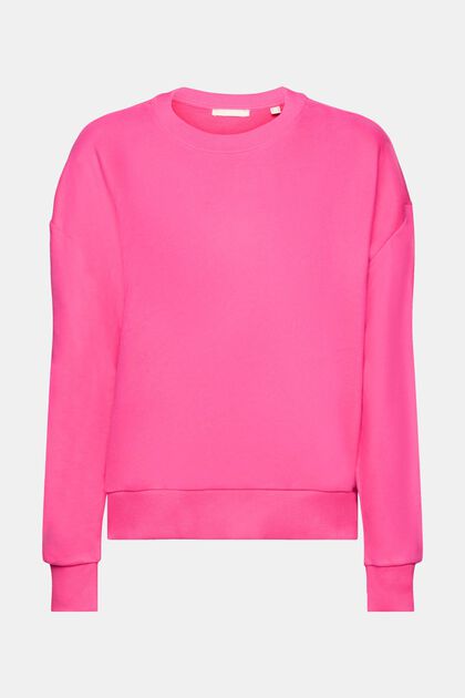 Sweatshirt im Relaxed Fit, PINK FUCHSIA, overview
