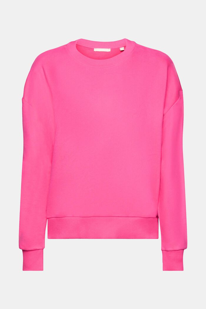 Sweatshirt im Relaxed Fit, PINK FUCHSIA, detail image number 7