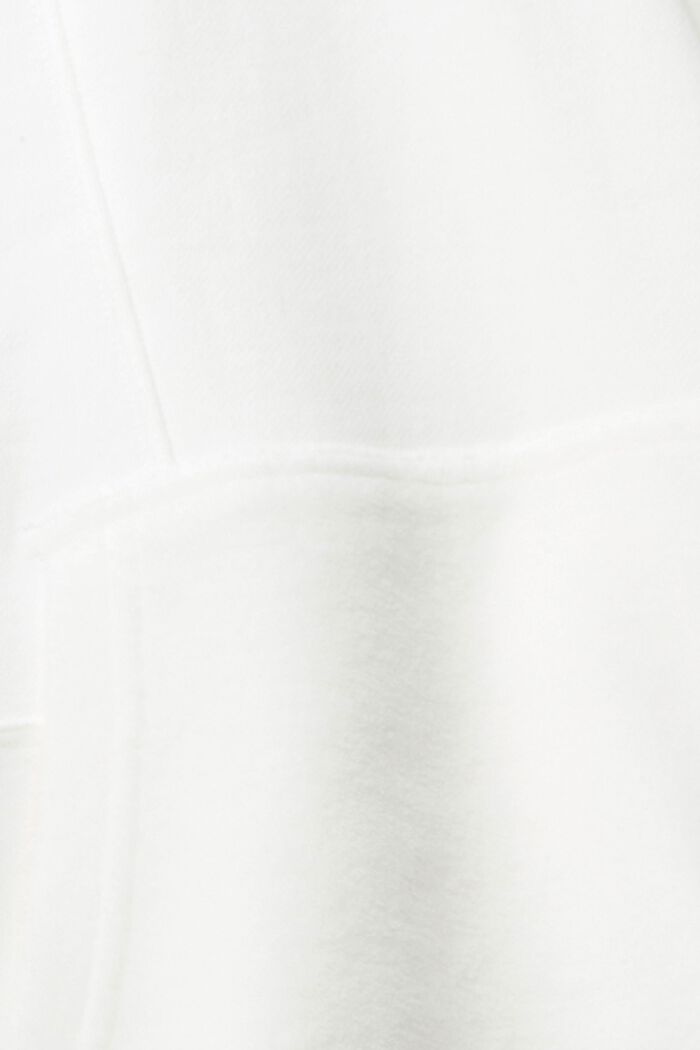 Unisex Sweatshirt im Patchwork-Look, WHITE, detail image number 5