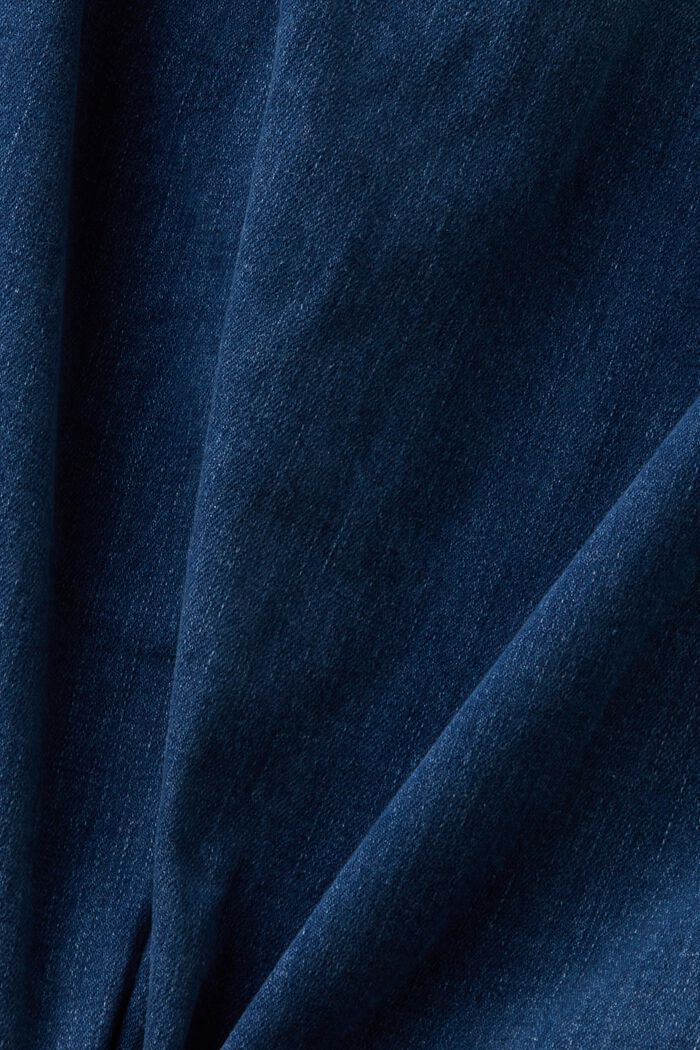 High-Rise-Jeans im Slim Fit, BLUE MEDIUM WASHED, detail image number 5