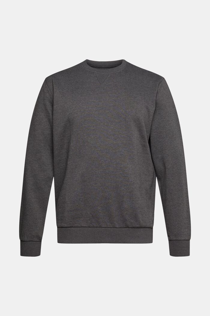 Recycelt: Sweatshirt, DARK GREY, detail image number 6