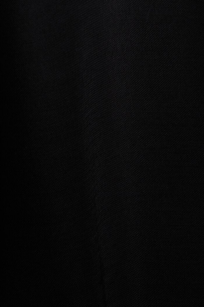 Langer Jerseyblazer, LENZING™ ECOVERO™, BLACK, detail image number 4