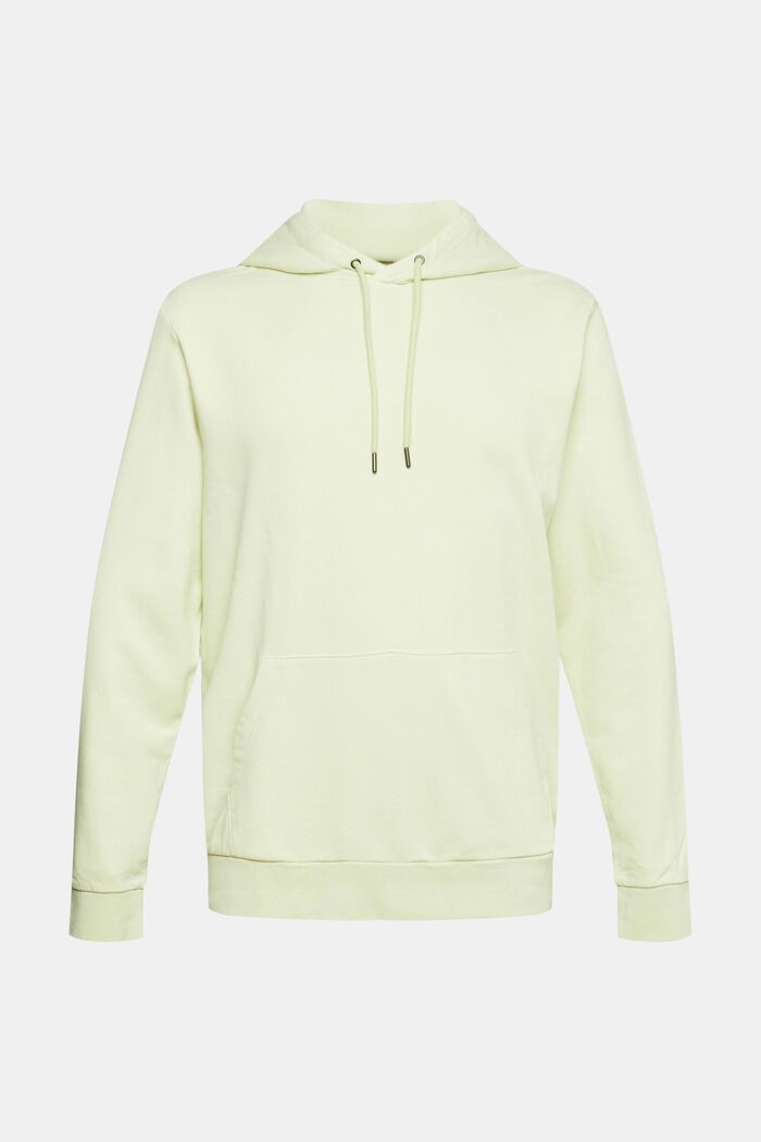 Recycelt: Sweatshirt mit Kapuze, LIGHT GREEN, overview