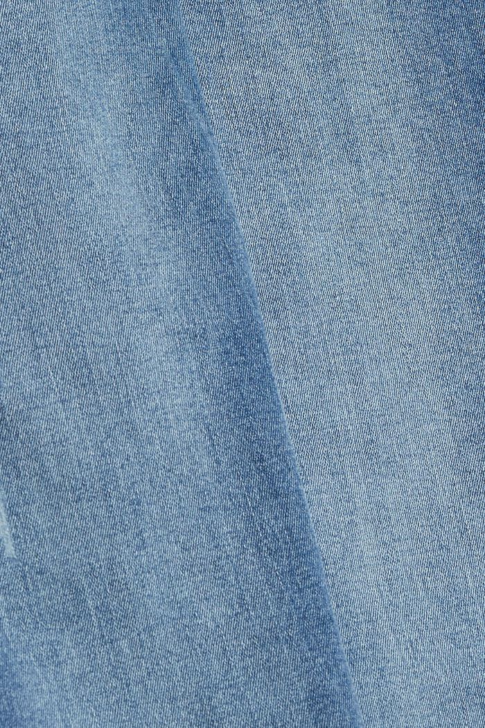 Stretch-Jeans aus Bio-Baumwoll-Mix, BLUE MEDIUM WASHED, detail image number 4