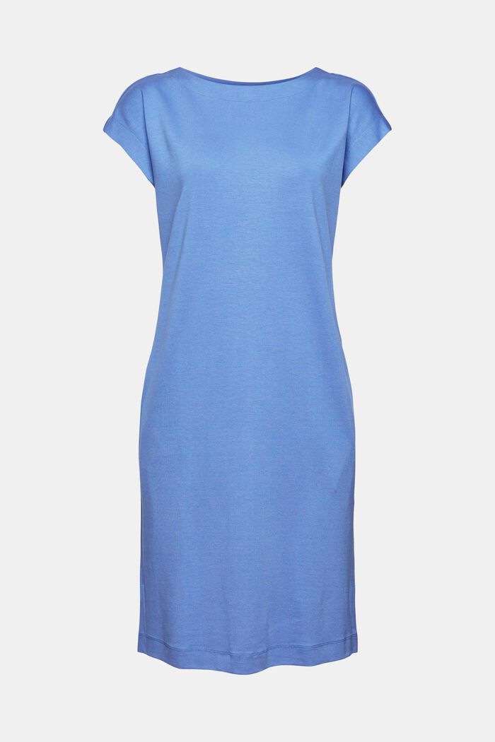 Mit TENCEL™: knielanges Jersey-Kleid, LIGHT BLUE LAVENDER, detail image number 5