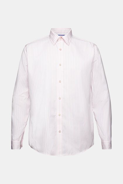 Gestreiftes Hemd aus Baumwoll-Popeline