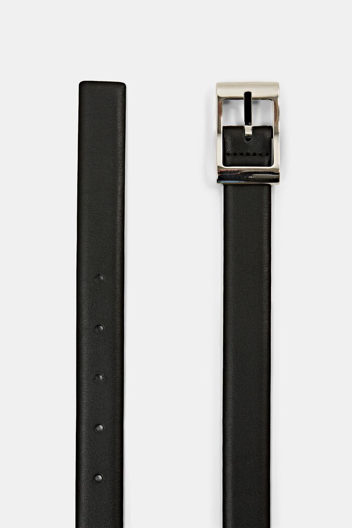 Wendegürtel aus Leder, BLACK, detail image number 1