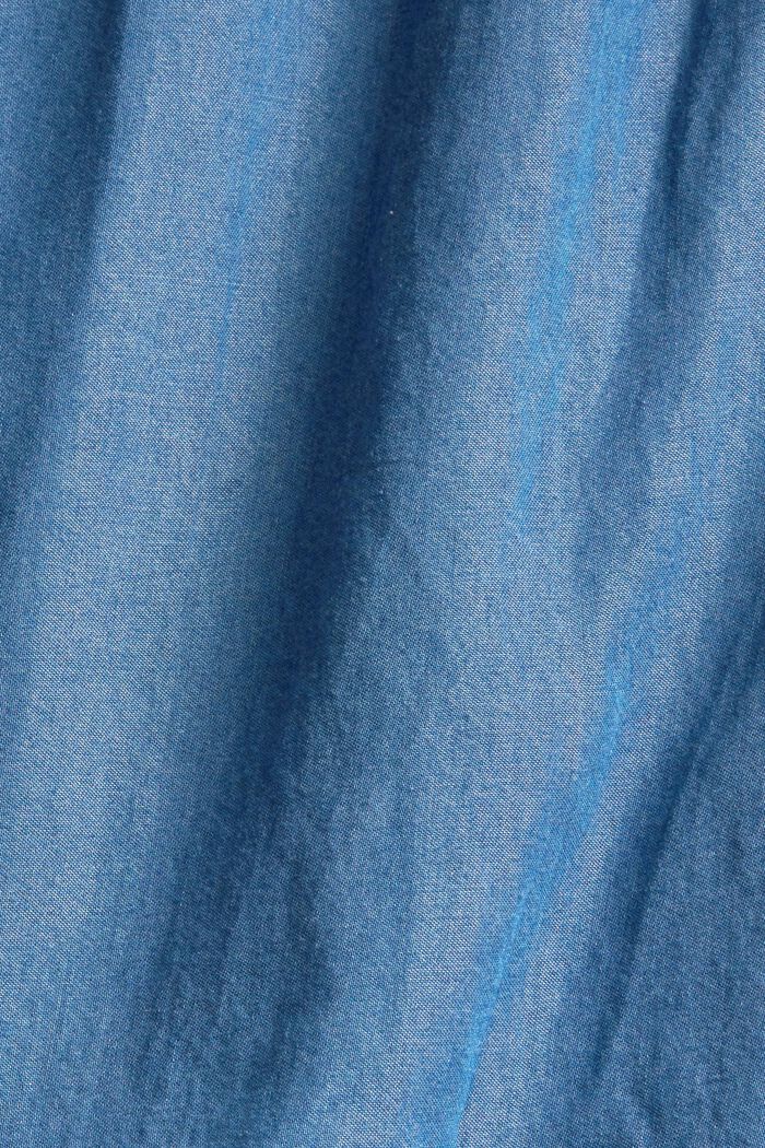 Bandeau-Kleid in Denim-Optik, BLUE, detail image number 5