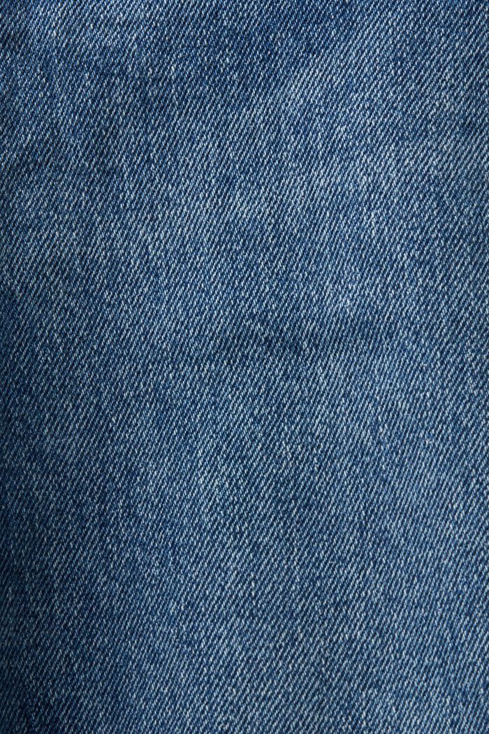 Recycelt: Carpenter-Jeans mit geradem Bein, BLUE MEDIUM WASHED, detail image number 6