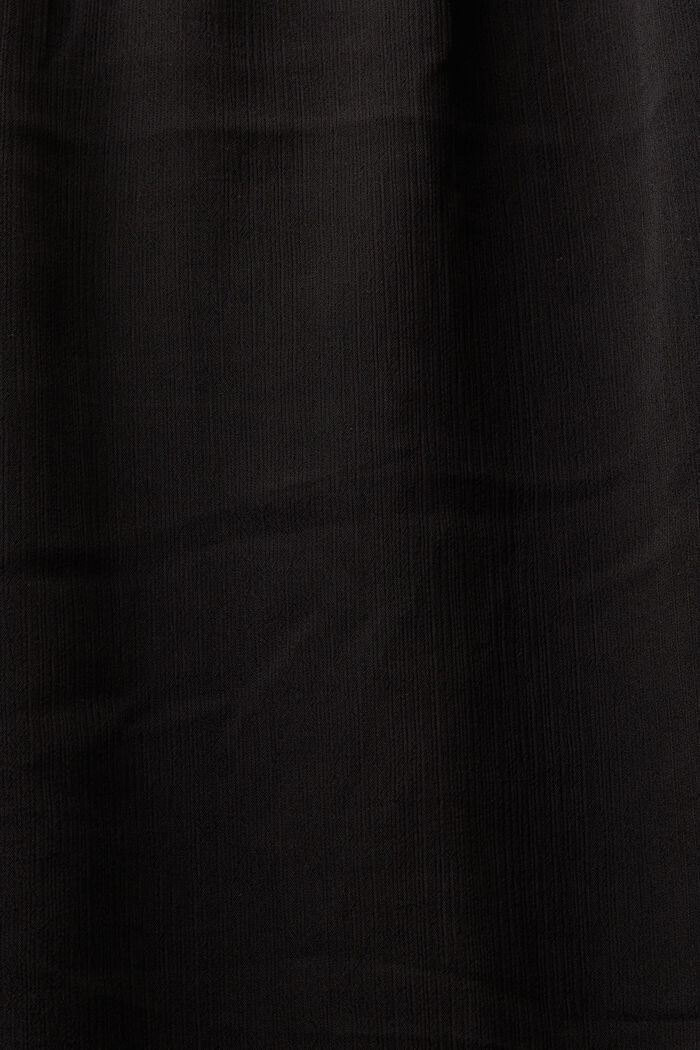 Crêpe-Chiffon-Minikleid, BLACK, detail image number 5